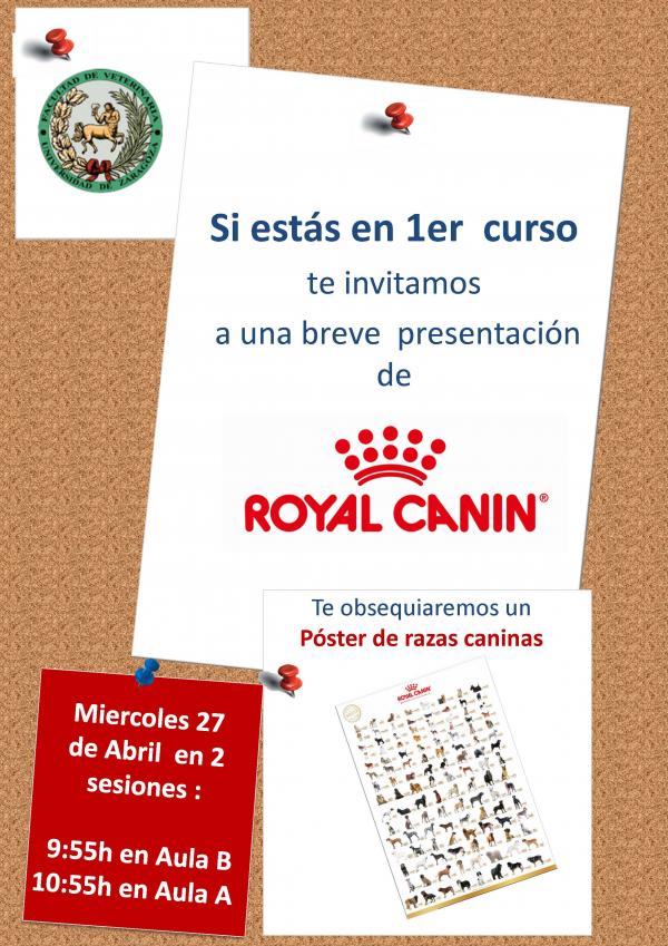 Charlas Royal Canin 2021-2022