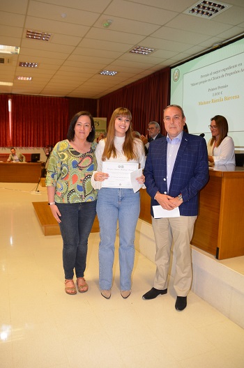 Entrega Primer Premio Marta Rodrigo Teruel